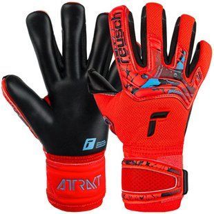 Рукавиці воротарські Reusch Attrakt Duo червоно-чорні 5370025-3333 купити