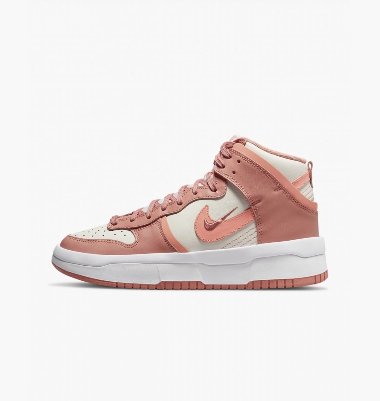 Кросівки Nike Dunk High Up Sail Light Madder Root купить