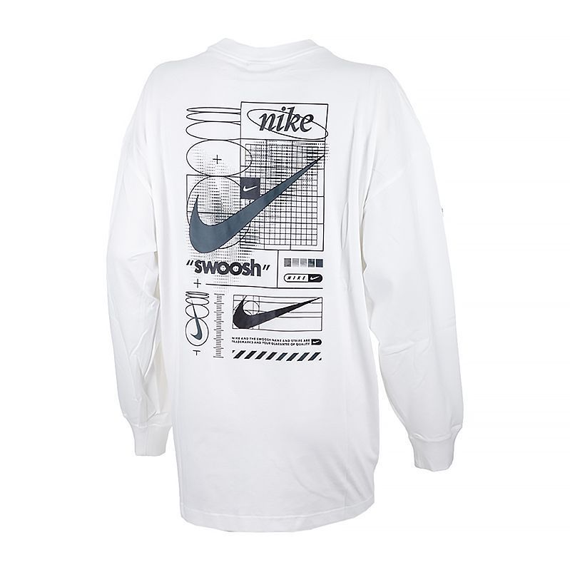 Кофта Nike W LS TEE BF PRINT SW купити