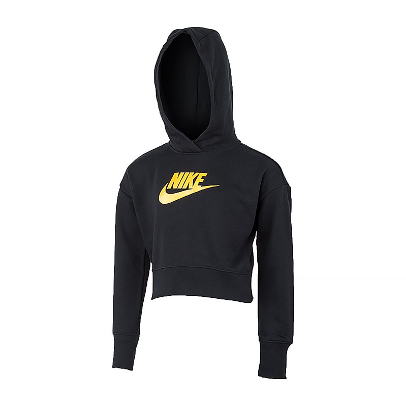 Кофта Nike G NSW CLUB FT CROP HOODIE HBR купити