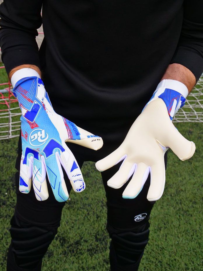 Вратарские перчатки RG BIONIX White-Blue купить