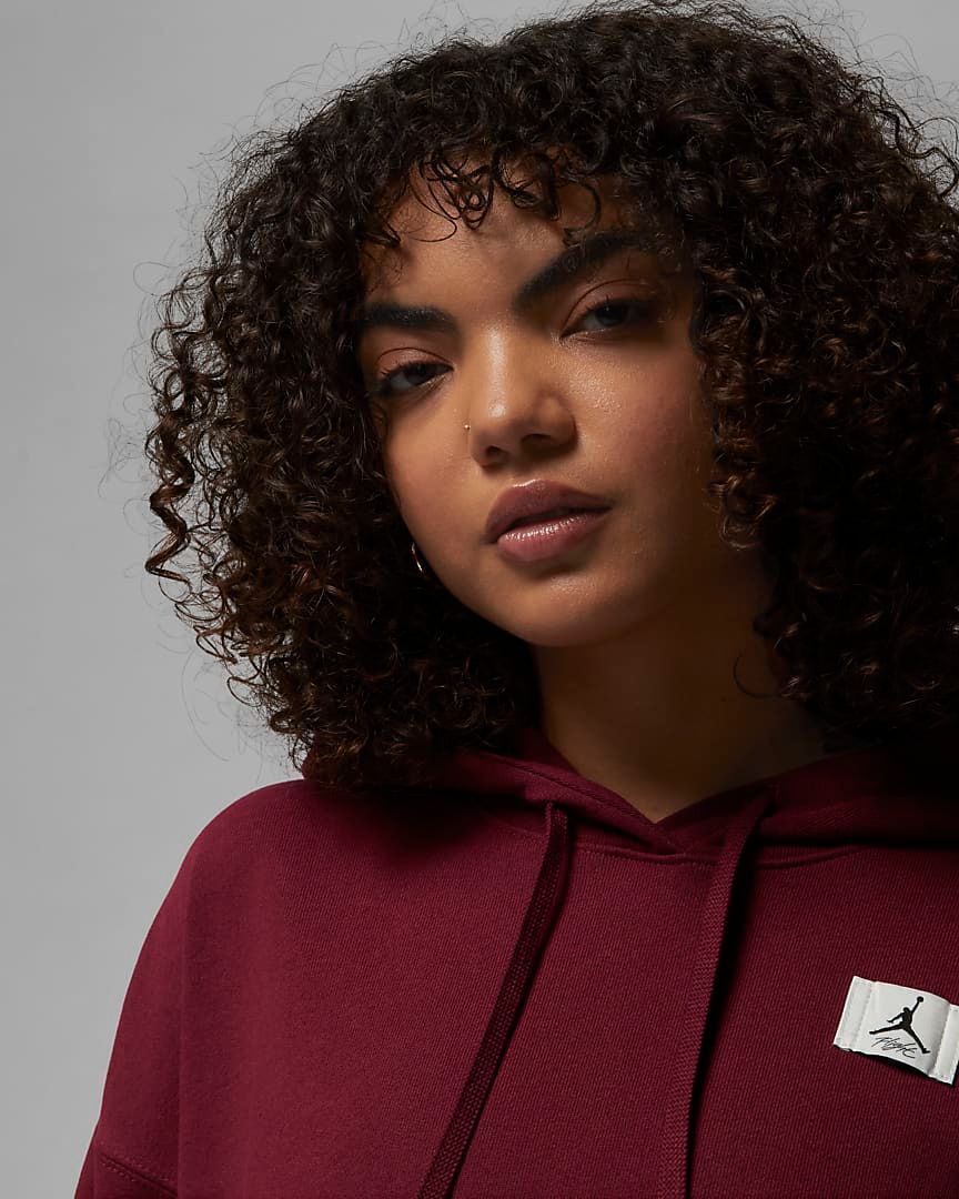 Кофта жіночі Jordan Flight Women's Fleece Hoodie (DQ4603-645) купить