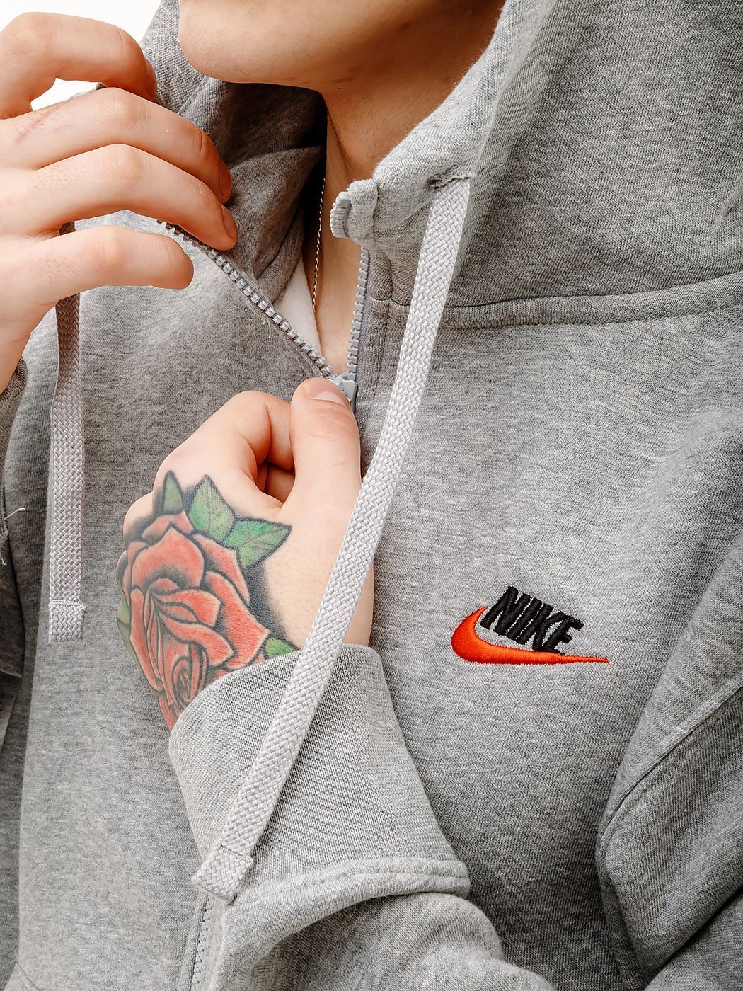 Кофта Nike CLUB DT HOODIE FZ BB купити