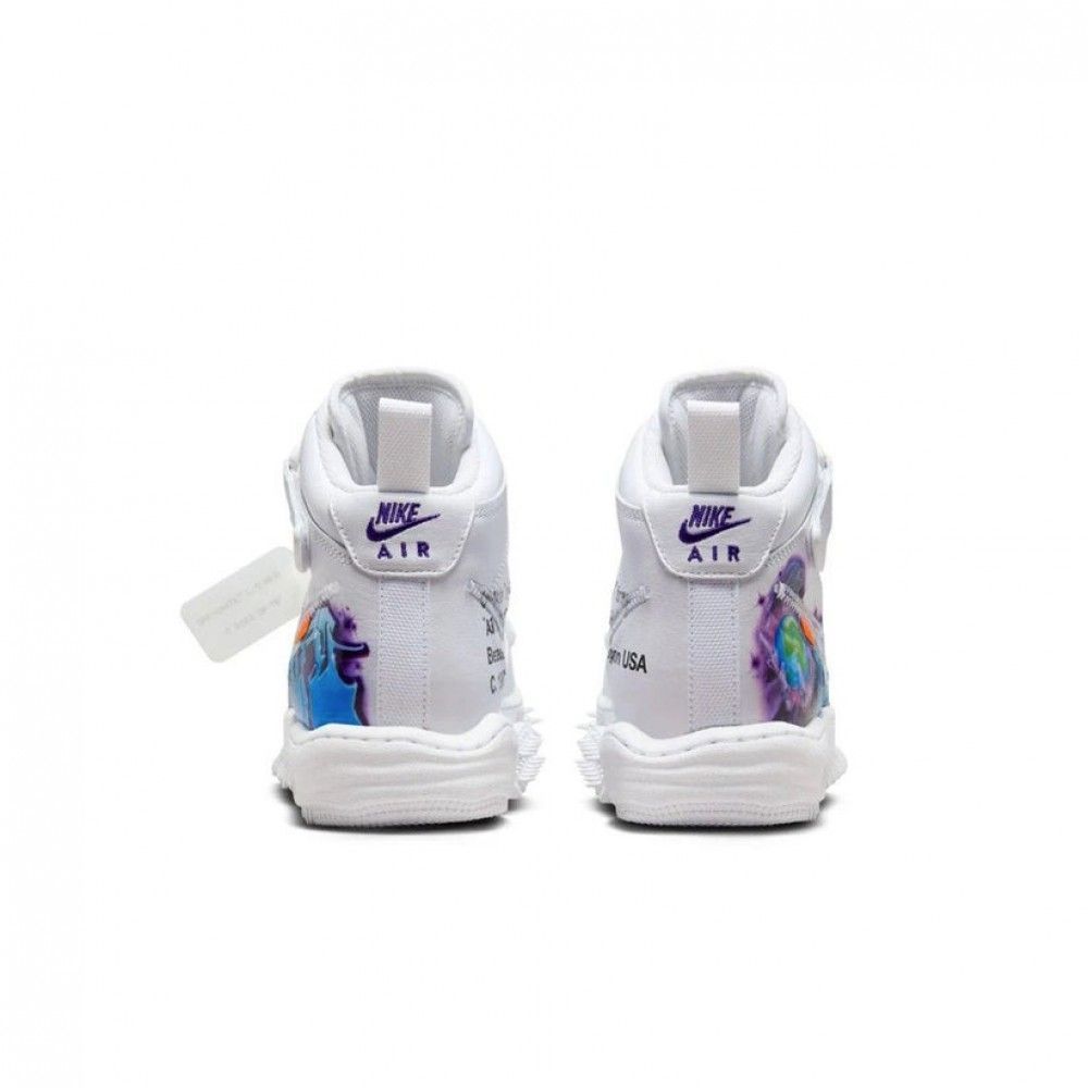 Кросівки NIKE AIR FORCE 1 MID SP OFF-WHITE купити