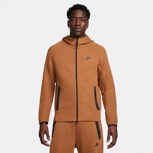 Толстовка Nike Tech Fleece Brown FB7921-281 XL купити
