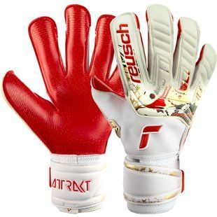 Воротарські рукавиці Reusch Attrakt Gold X Glueprint Red купити