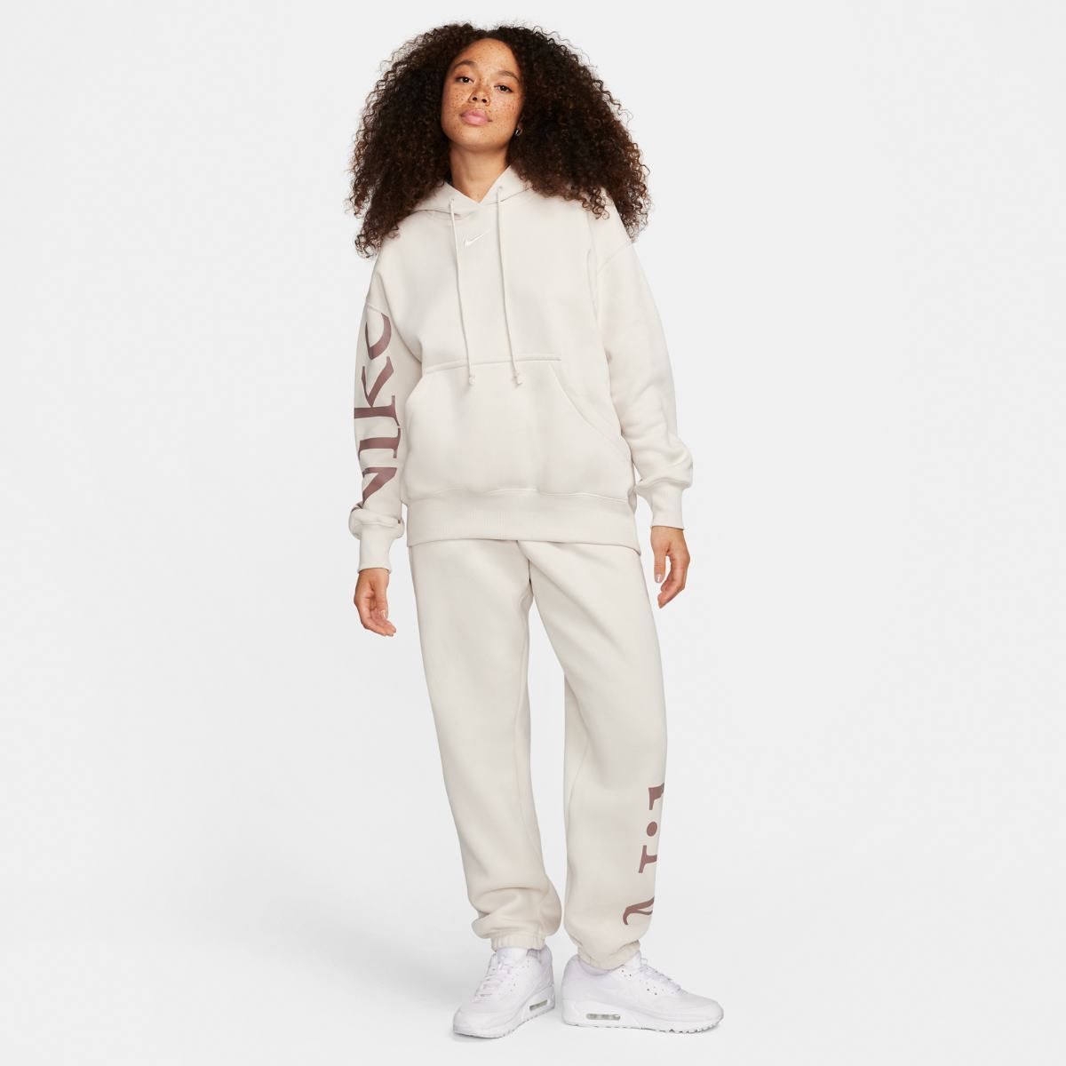 Кофта жіночі Nike W Nsw Phnx Flc Os (FQ7042-104) купить