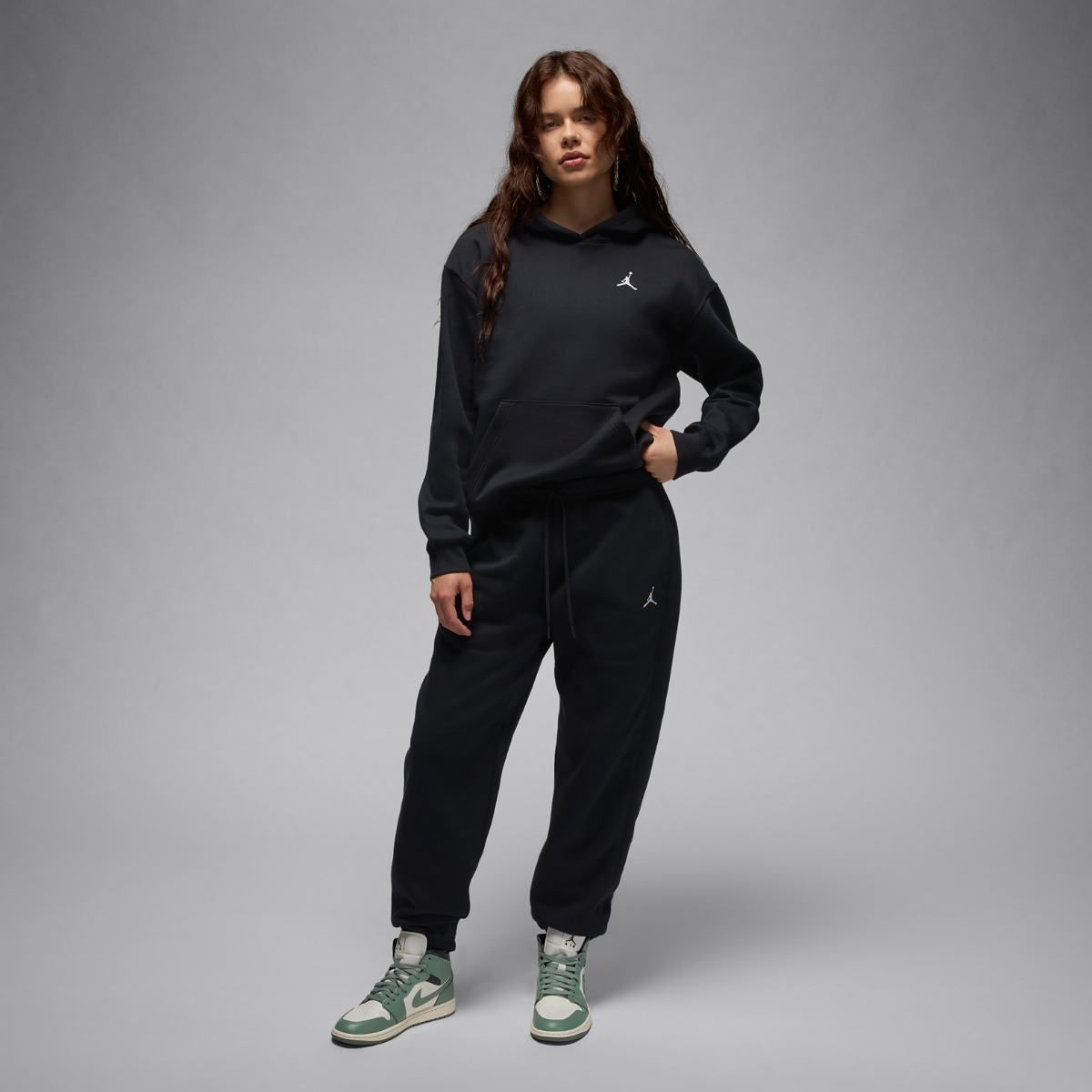 Кофта NIKE W J BRKLN FLC PO 24 купить