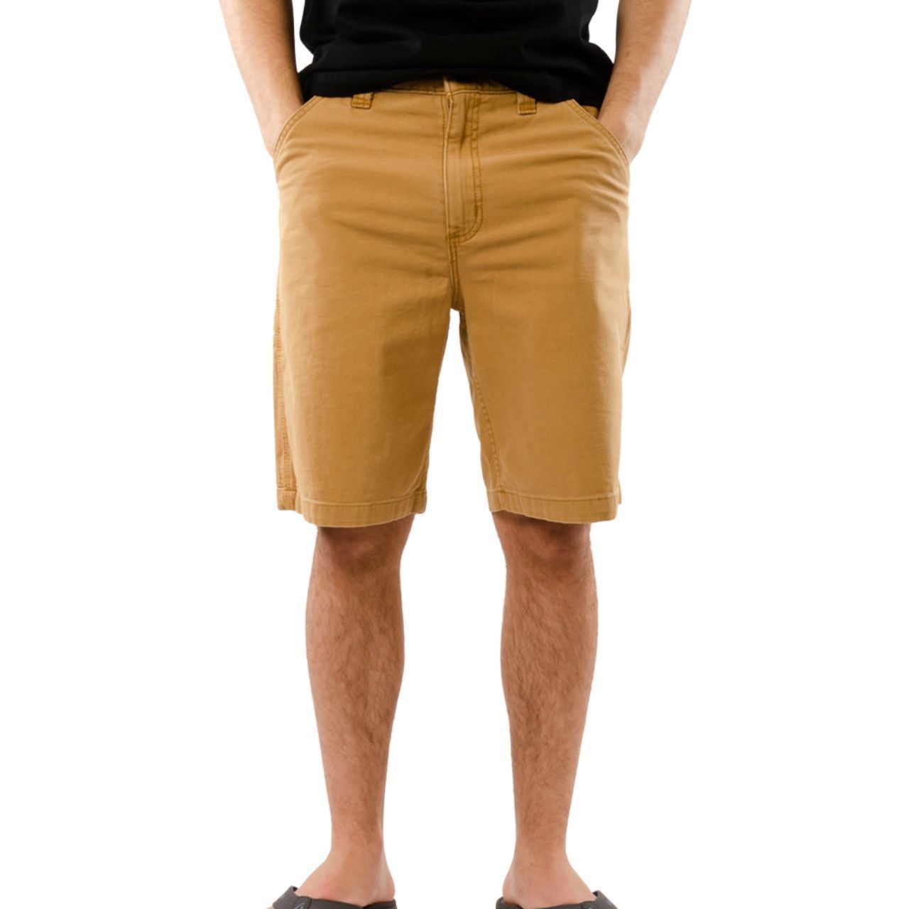 Шорти чоловічі Carhartt Canvas Relaxed 102514-918 Hickory купити
