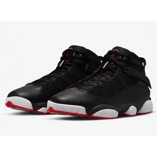 Кросівки Air Jordan 6 Rings Czarne Black 322992-063 42 купити