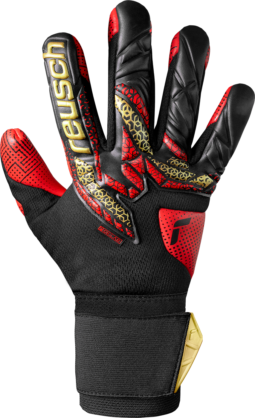 Вратарские перчатки Reusch Attrakt Gold X GluePrint купить