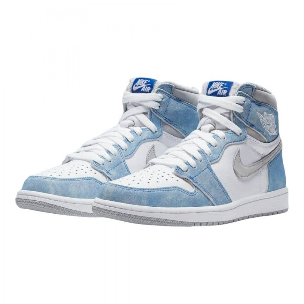 Кросівки Jordan 1 Retro High Hyper Royal Smoke Grey купить