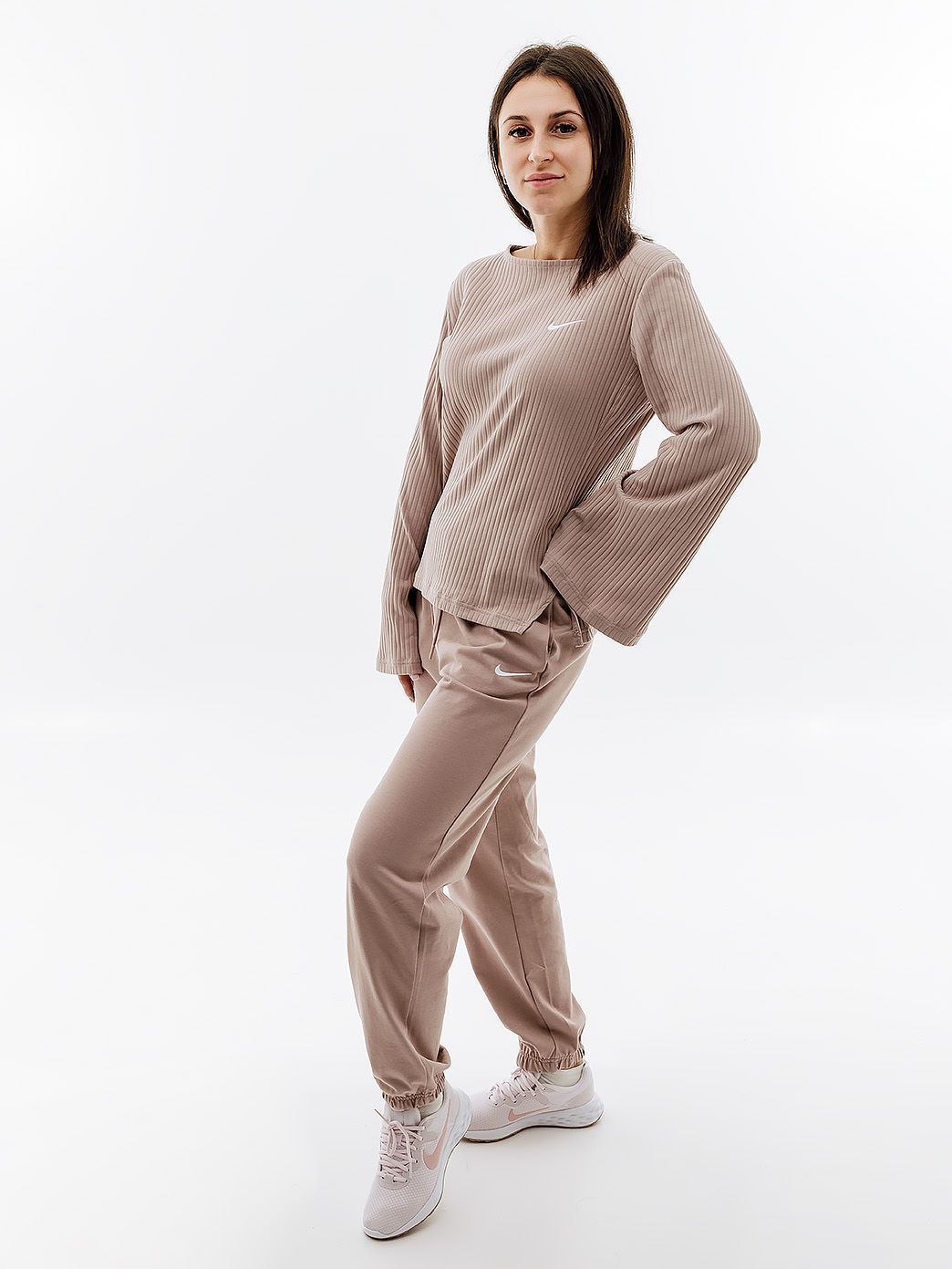 Кофта Nike W NSW RIB JRSY LS TOP купити