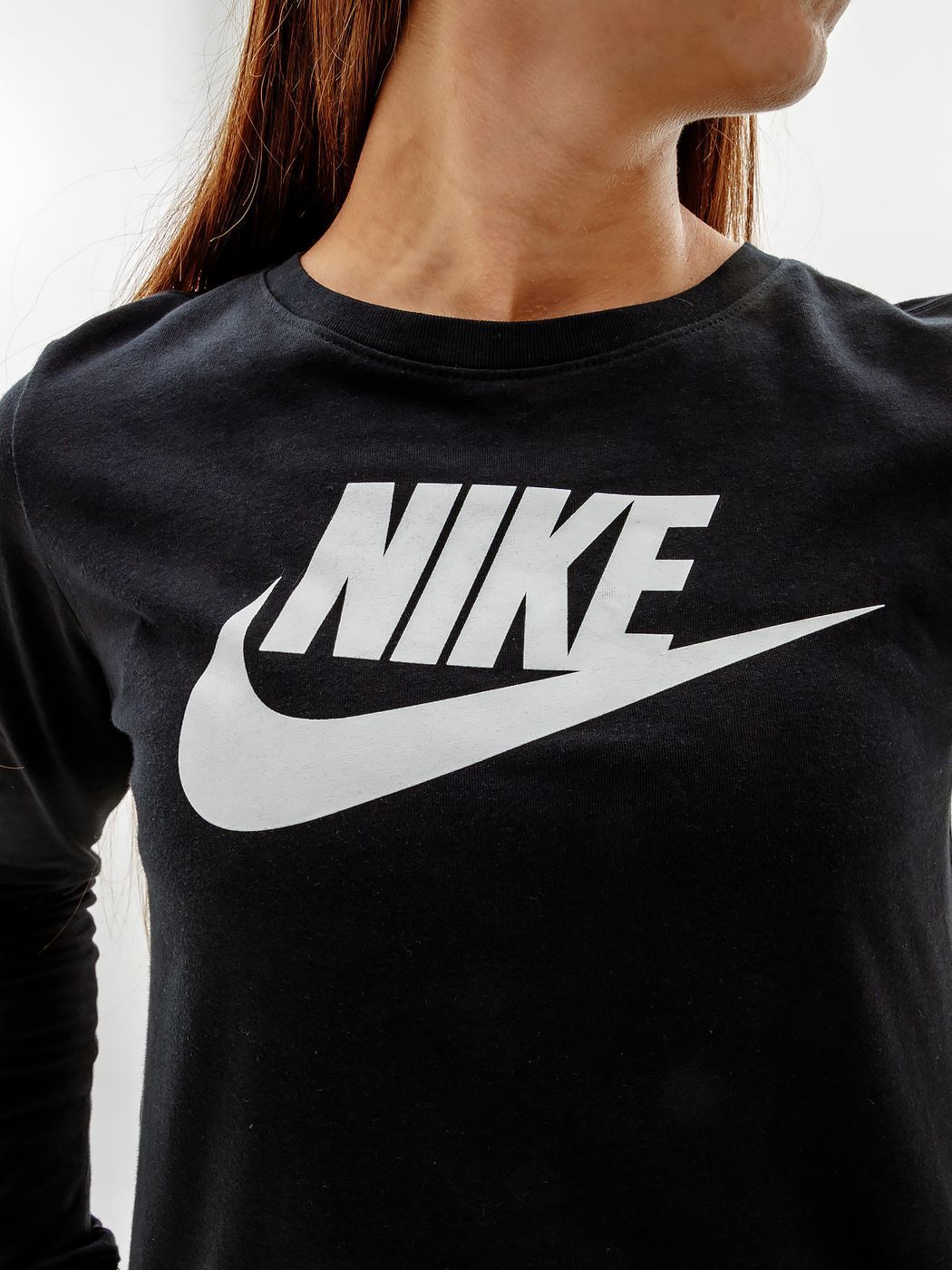 Кофта Nike W NSW TEE ESSNTL LS ICN FTRA купити